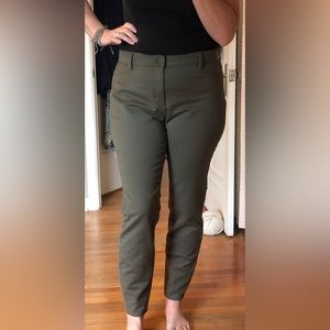 Gap 14 skinny green khaki